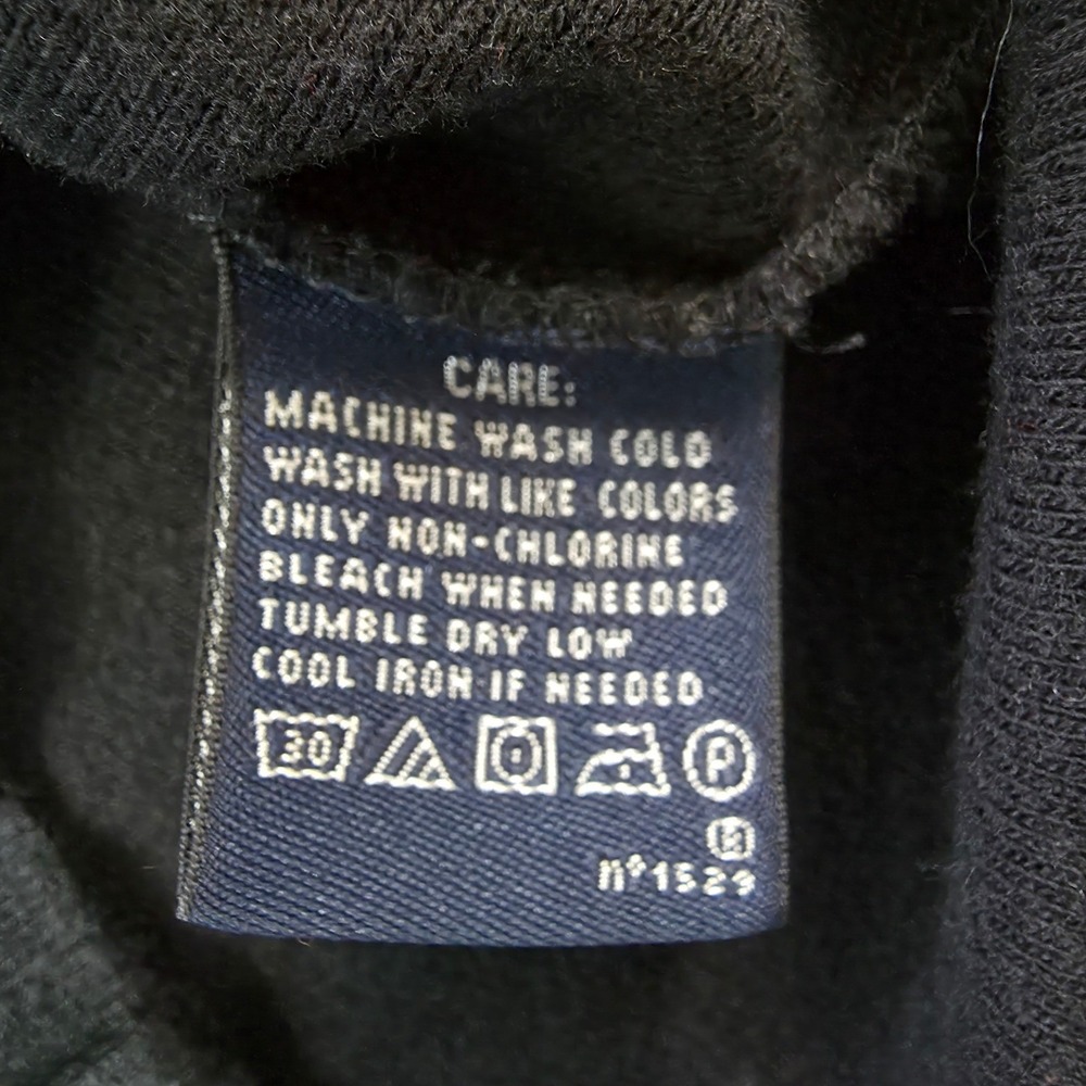 Vintage Ralph Lauren Sport Baby Tee Sz M V Neck Pony Logo Y2KFitted Top Preppy - Picture 10 of 11